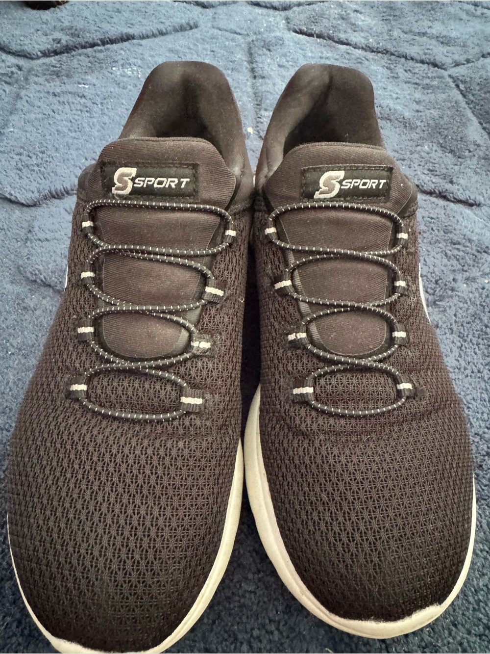 Women Black Athletic Sneakers